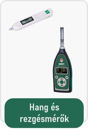 Hang és rezgésmérők